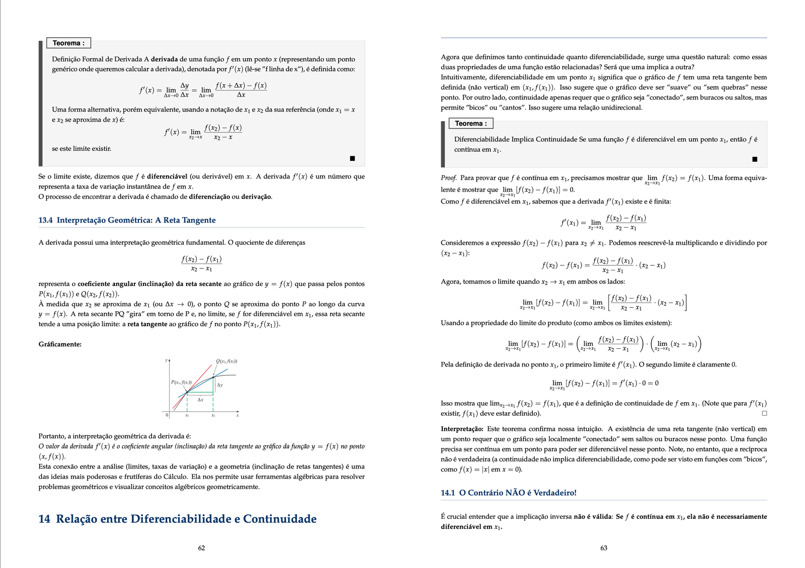Derivadas na Prática
