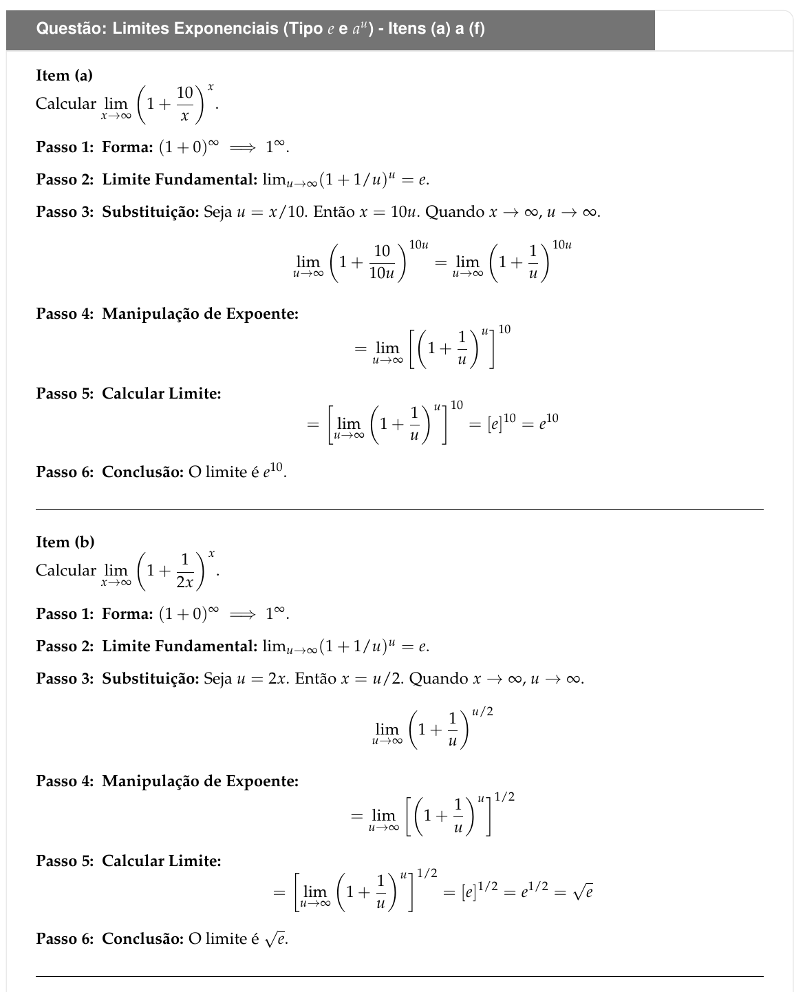 Integrais Definidas