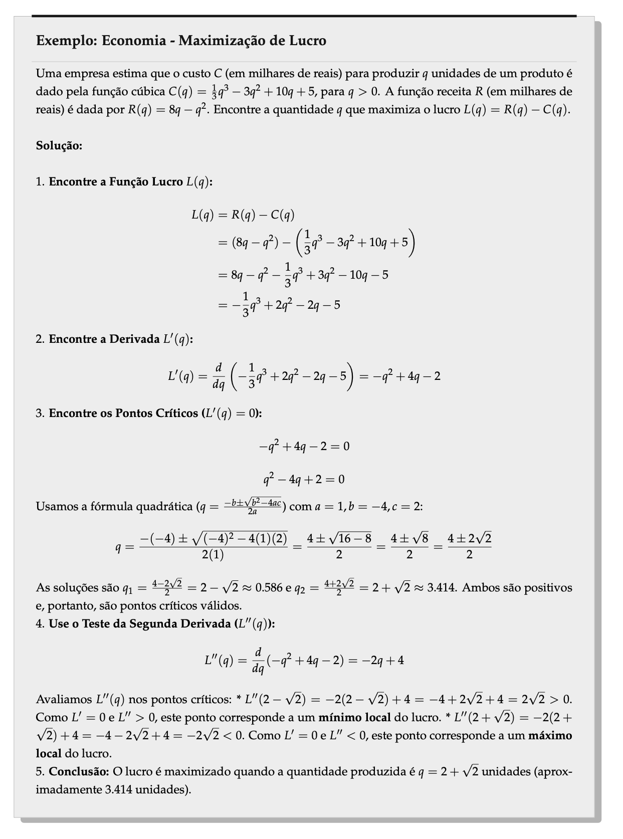 Problemas de Economia
