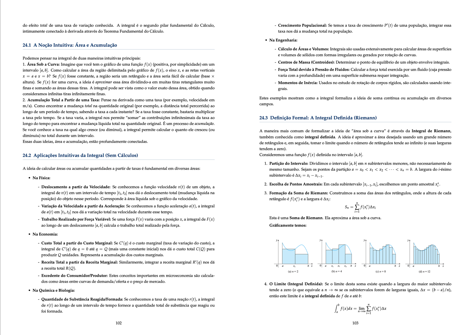 Integrais Simplificadas